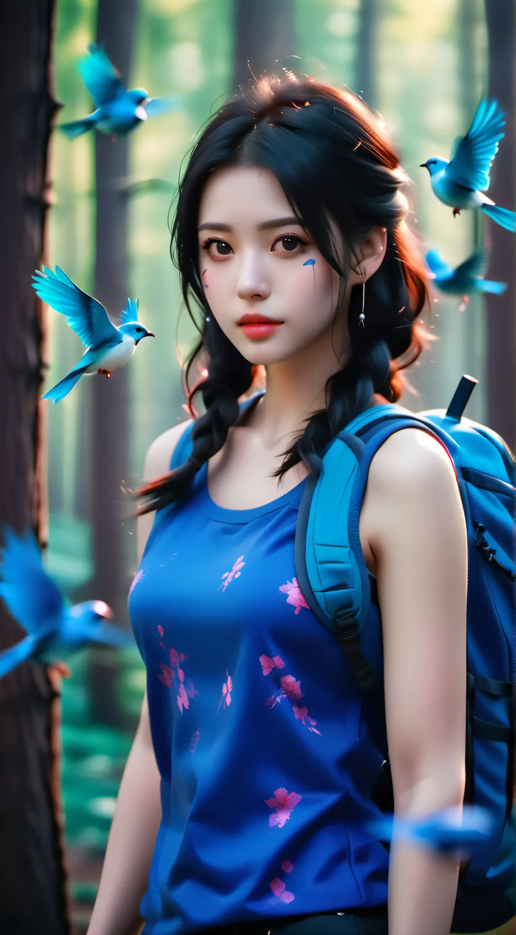 ai character: ana background