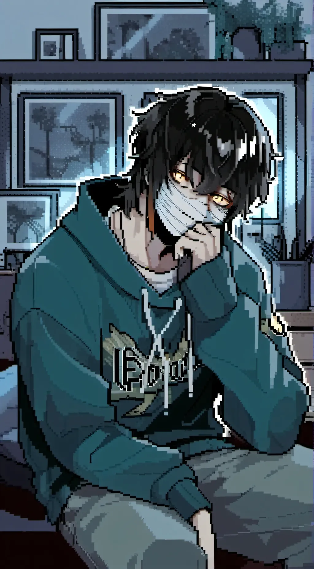 ai character: Jeff The Killer🔪 background