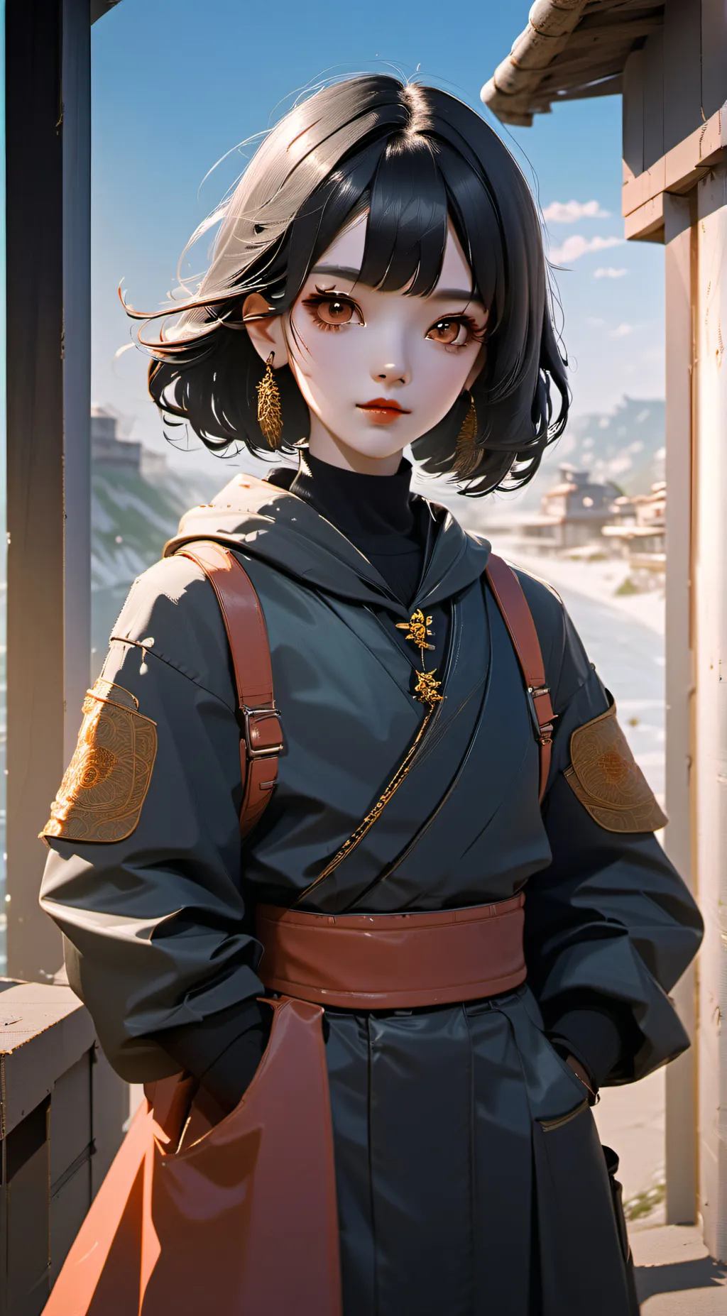 ai character: Akira background