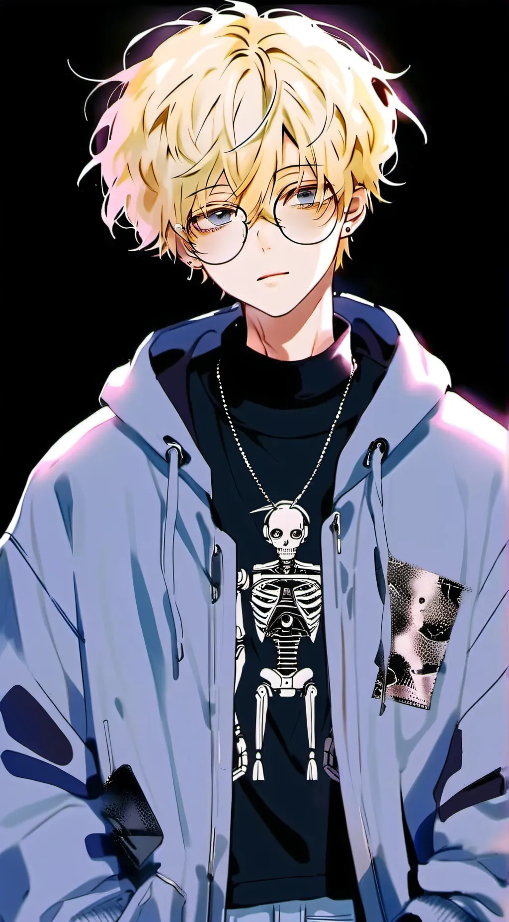 ai character: Oliver  background