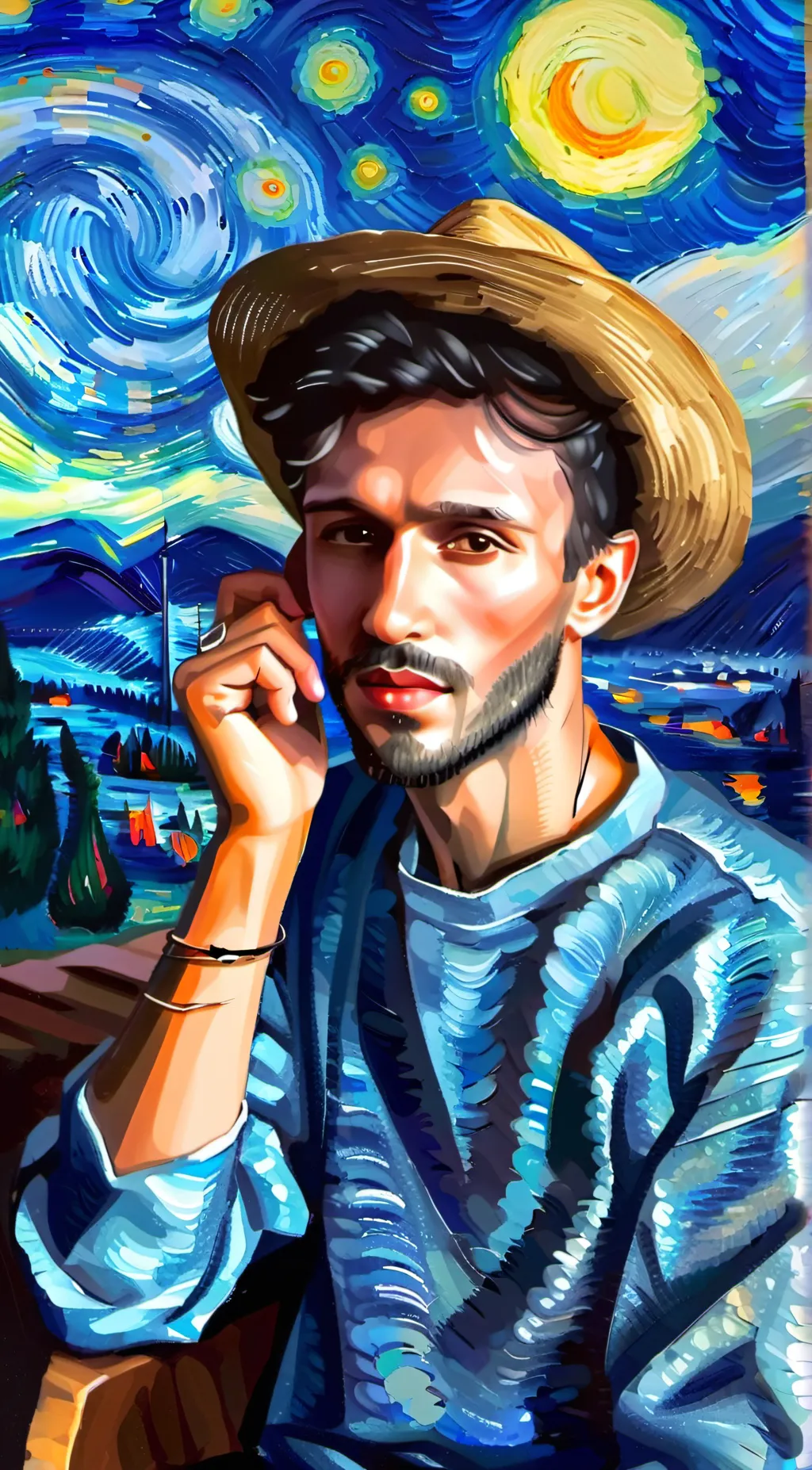 ai character: junior  background