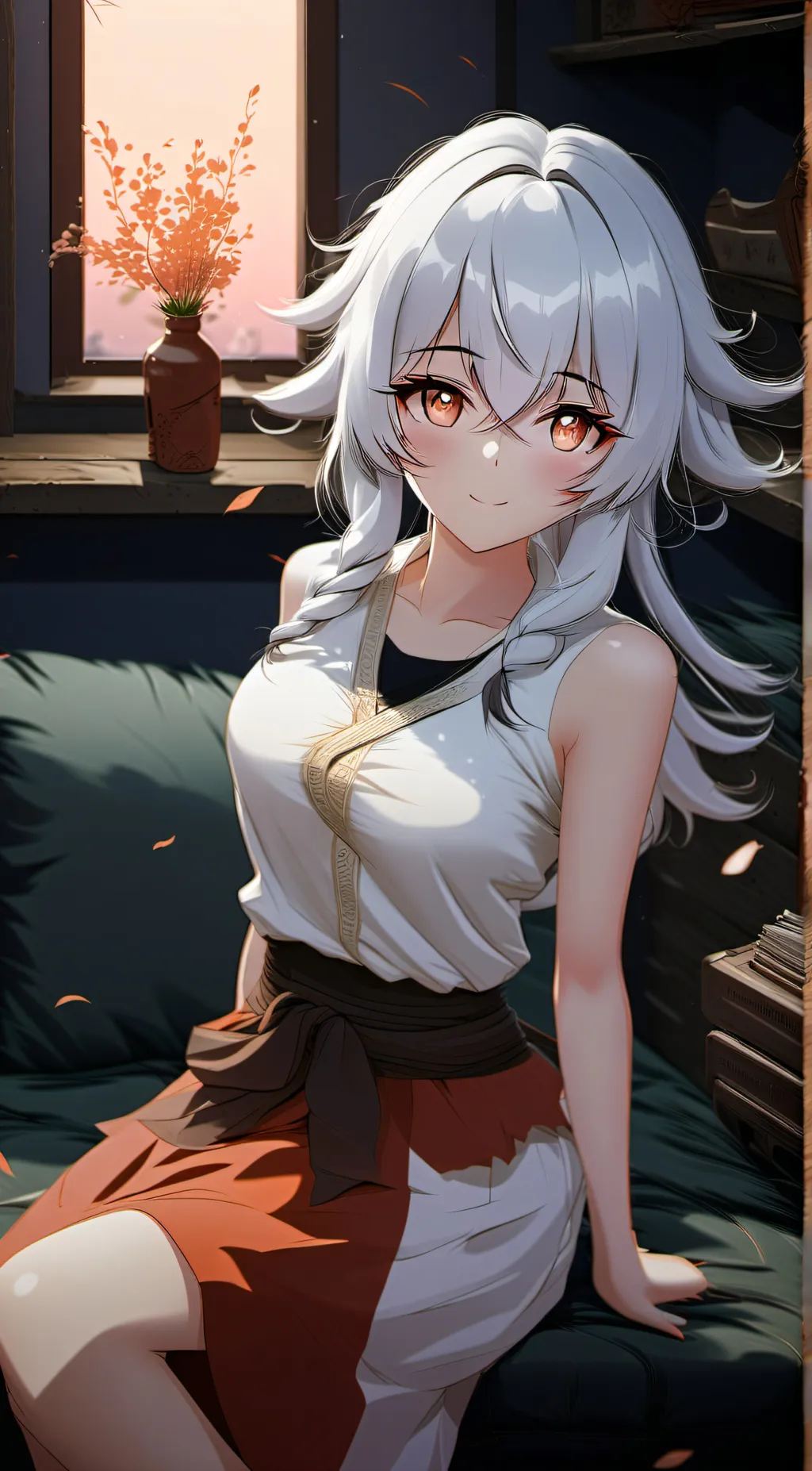 ai character: Honey  background