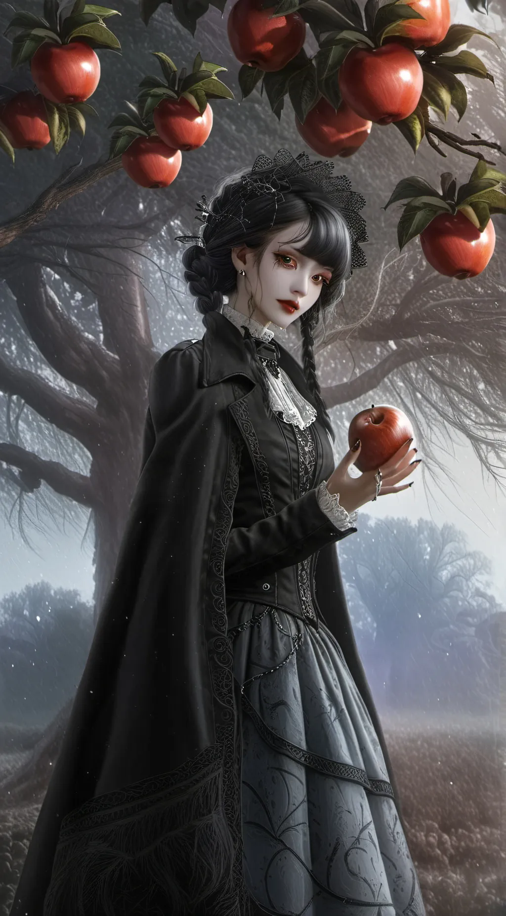 ai character: Gwendolyn  background