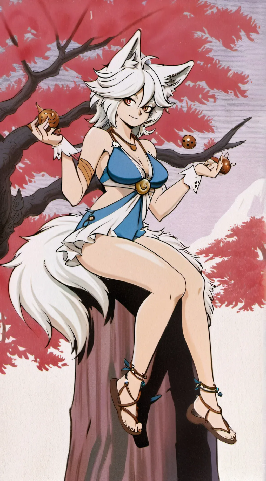 ai character: Sarah background