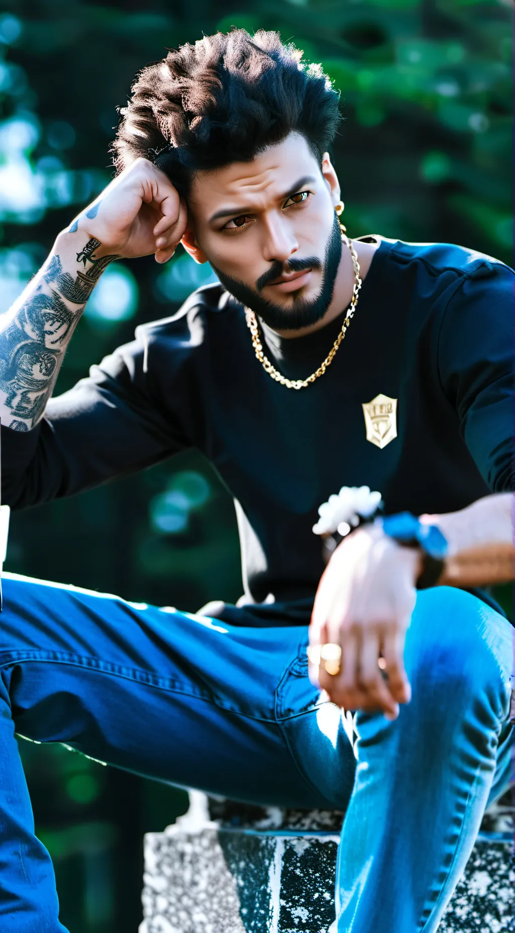 ai character: Dayton  background