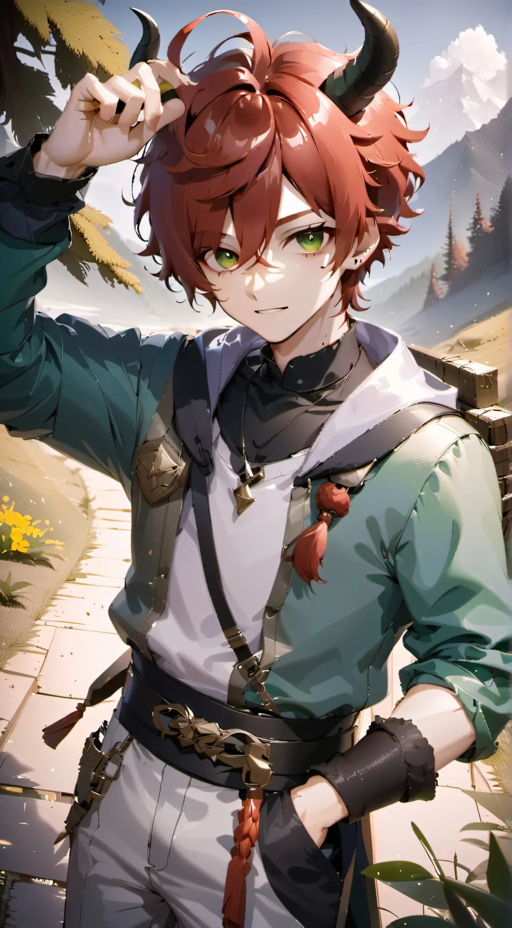 ai character: Ethan background