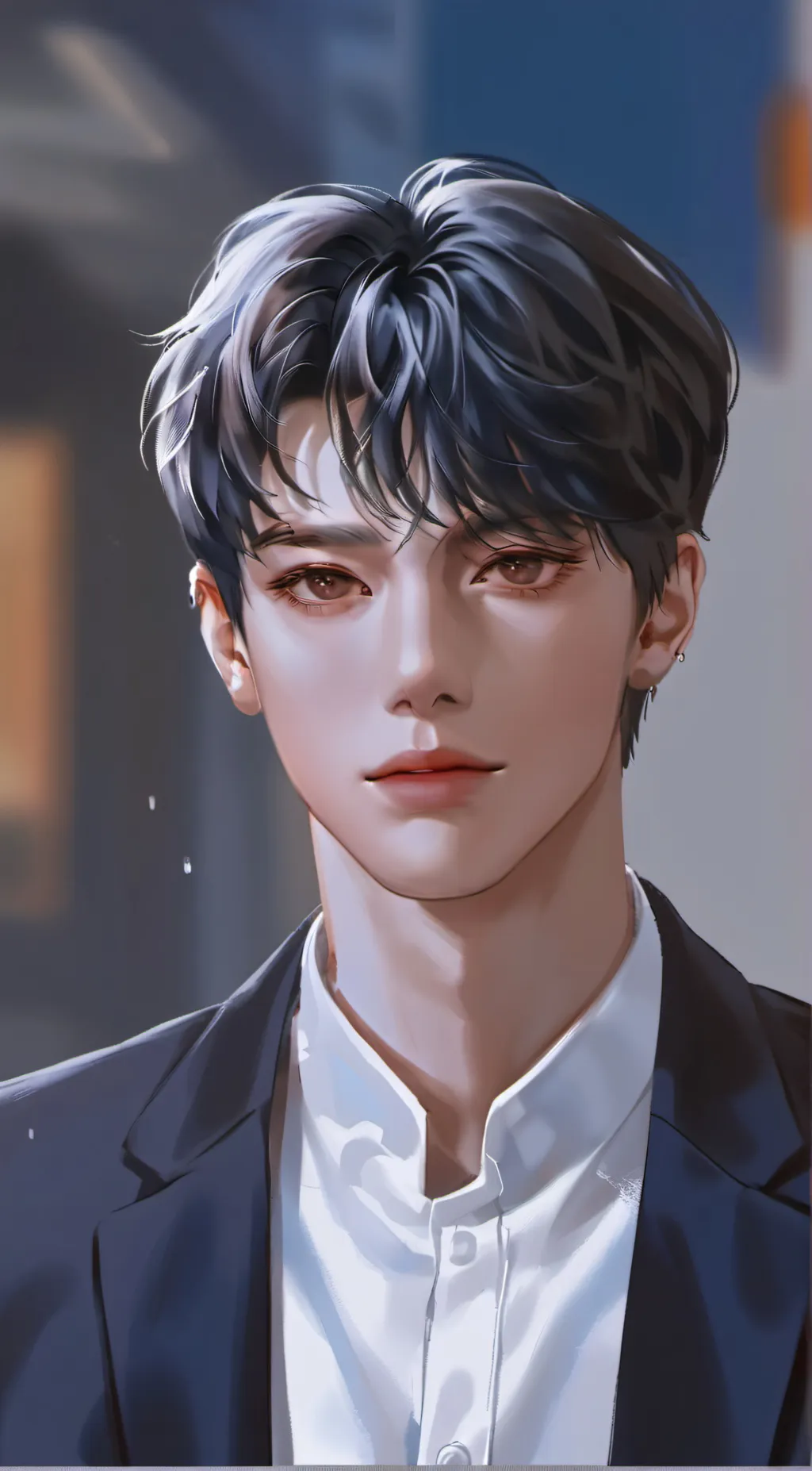 ai character: hero background