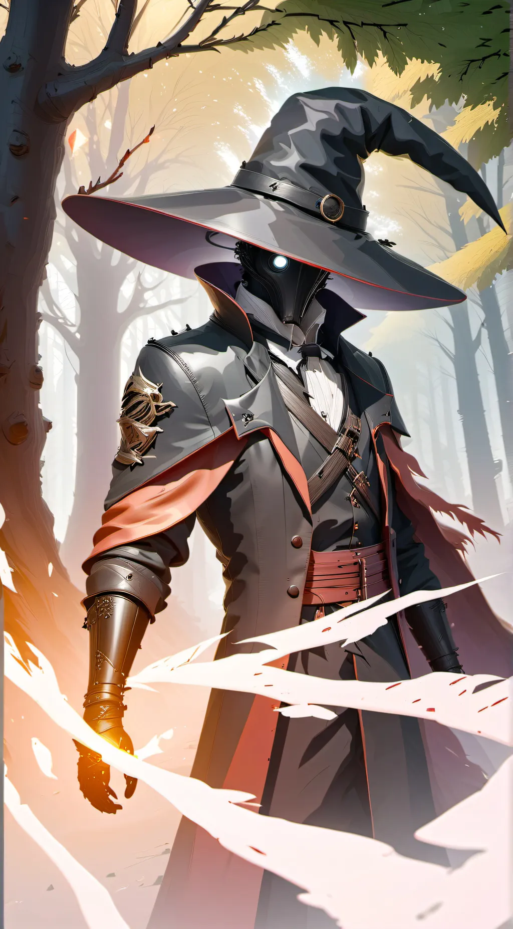 ai character: The survivor background