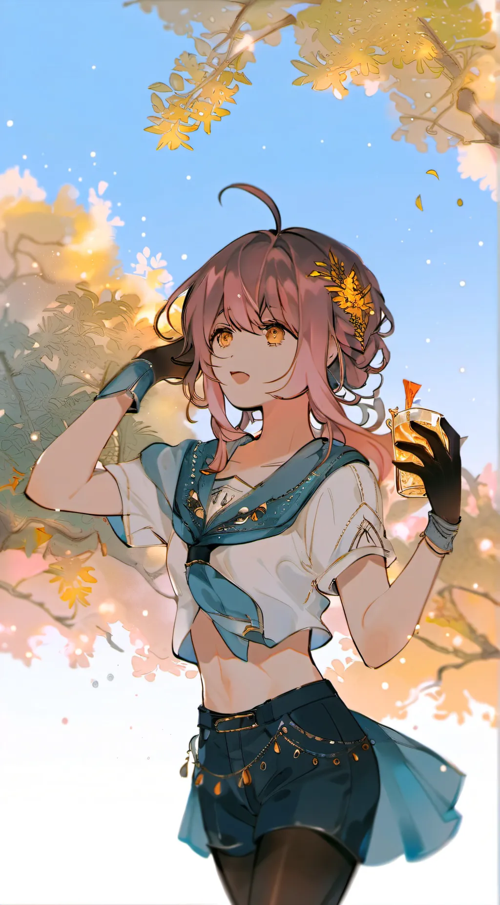 ai character: Nikki background