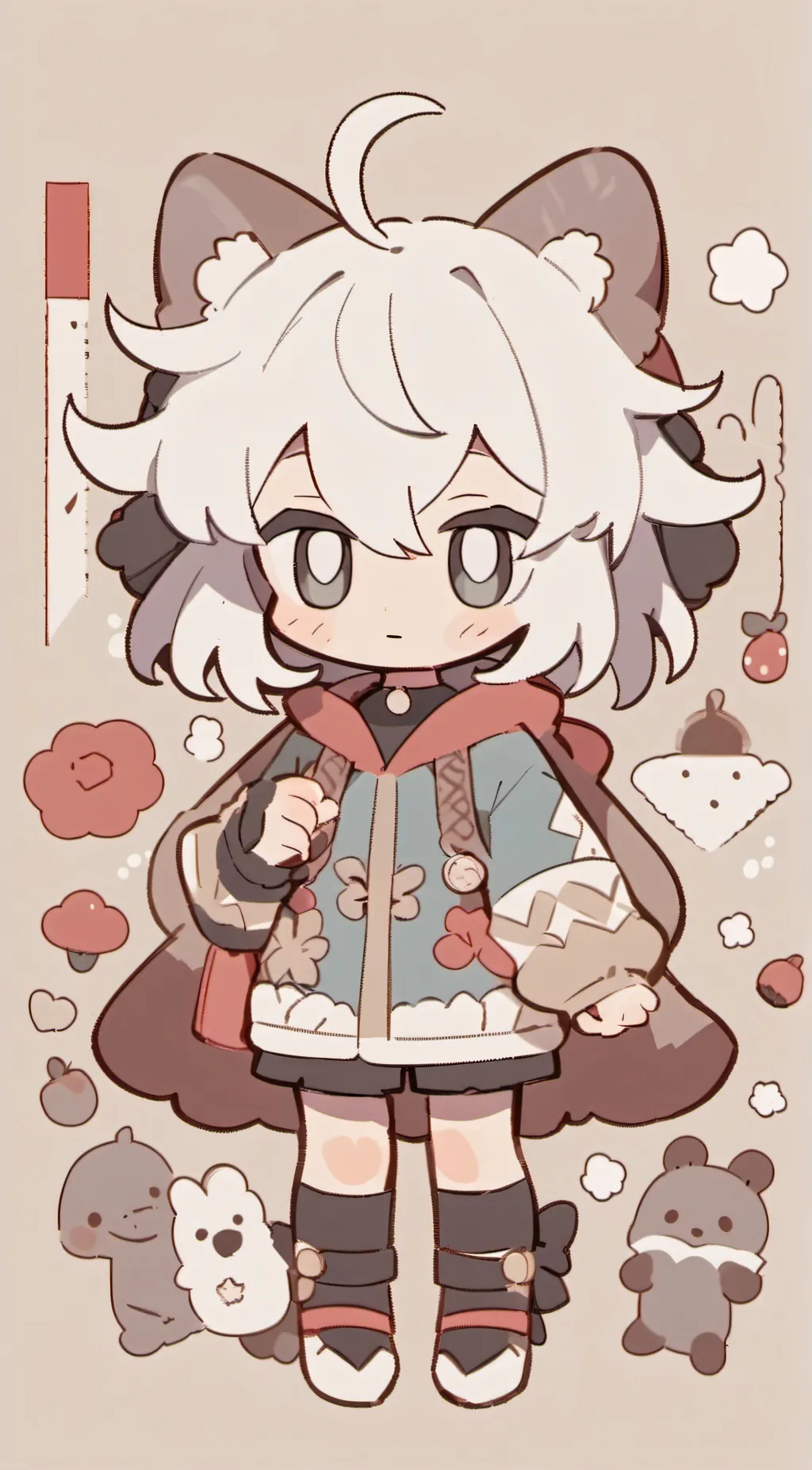 ai character: HASYASH background