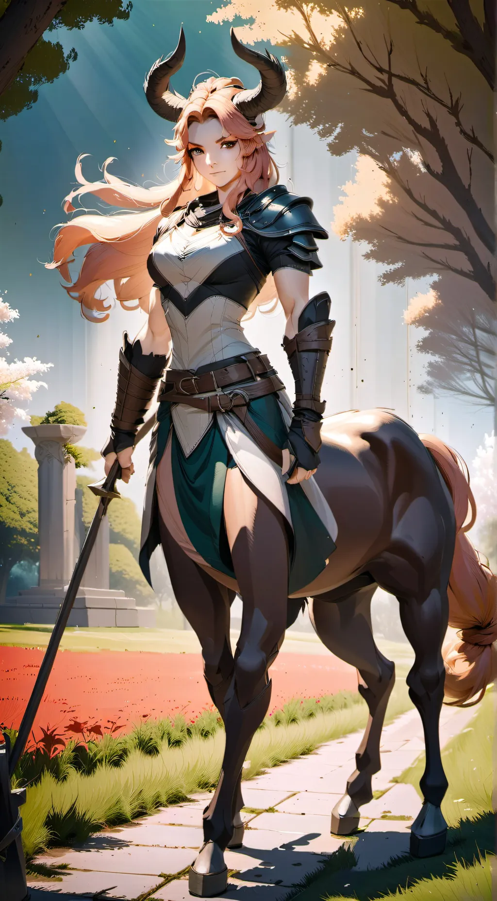 ai character: Crystal background