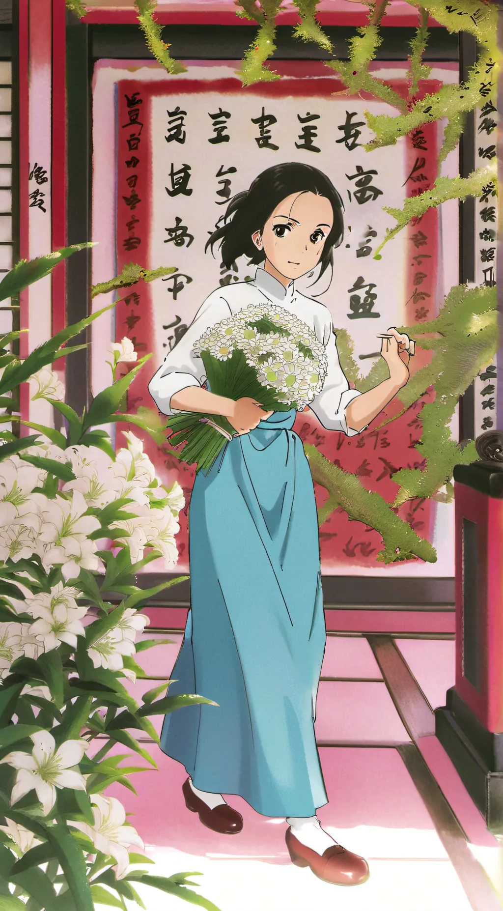 ai character: Mom background