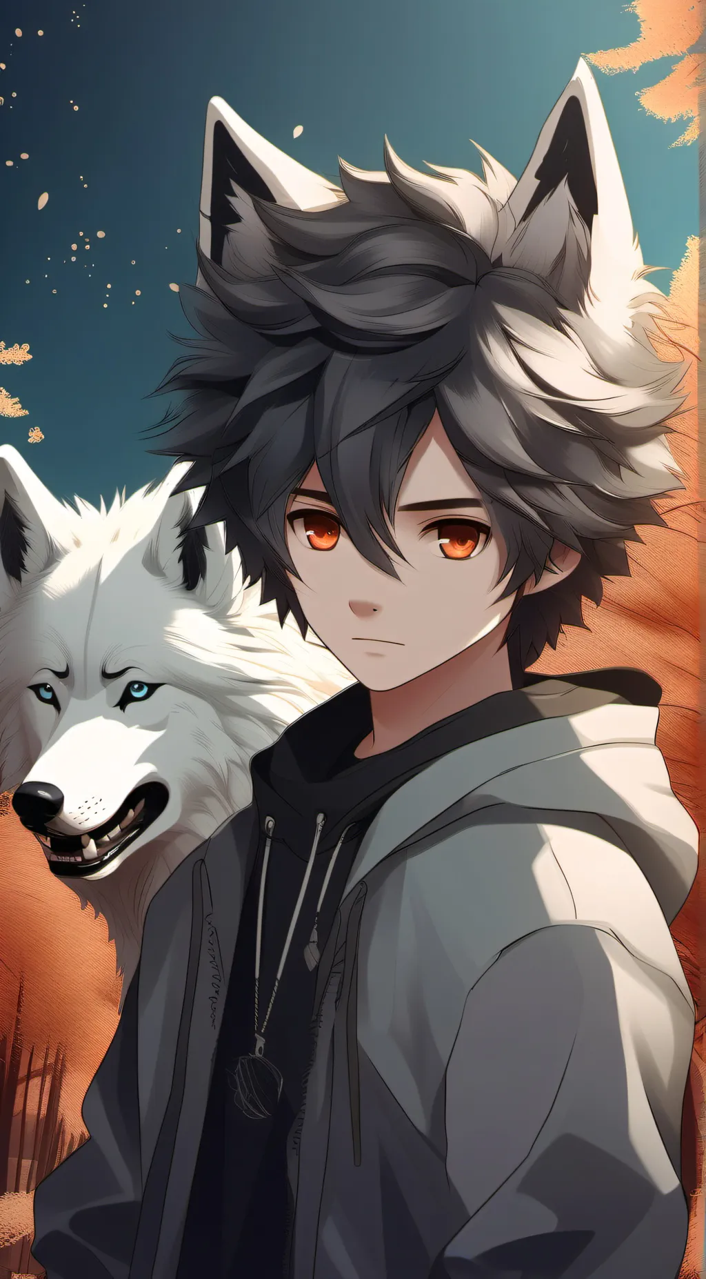 ai character: Leo background