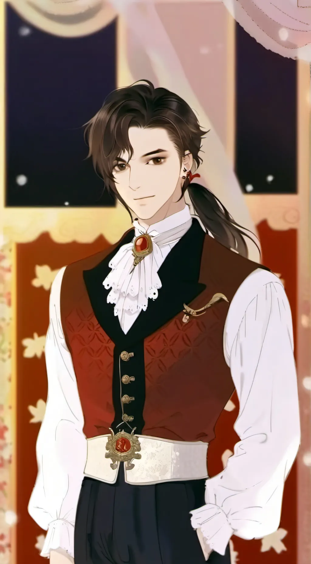 ai character: Theodore  background