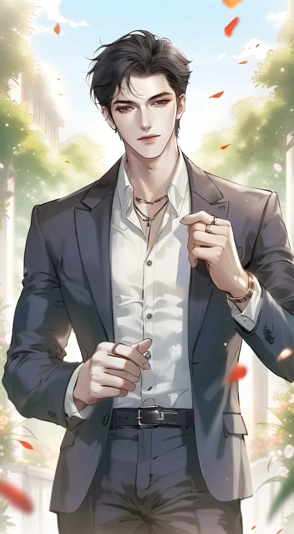 ai character: Chris  background