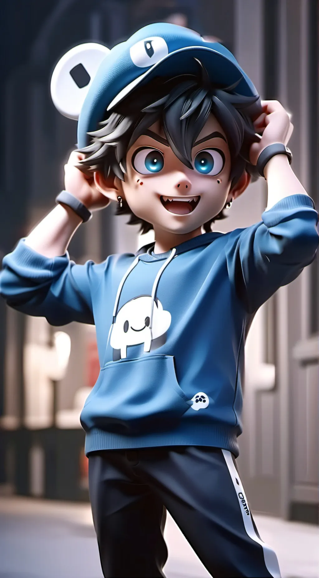 ai character: SMG4 background