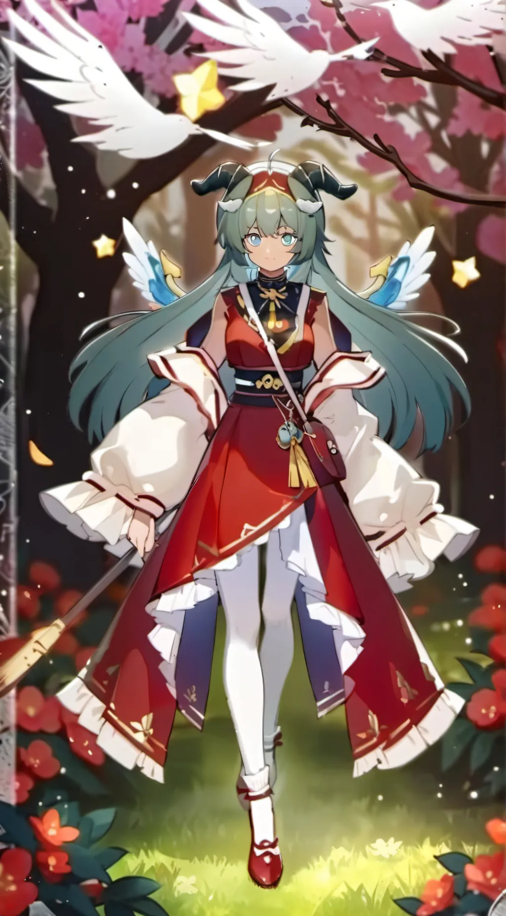 ai character: shigigami background