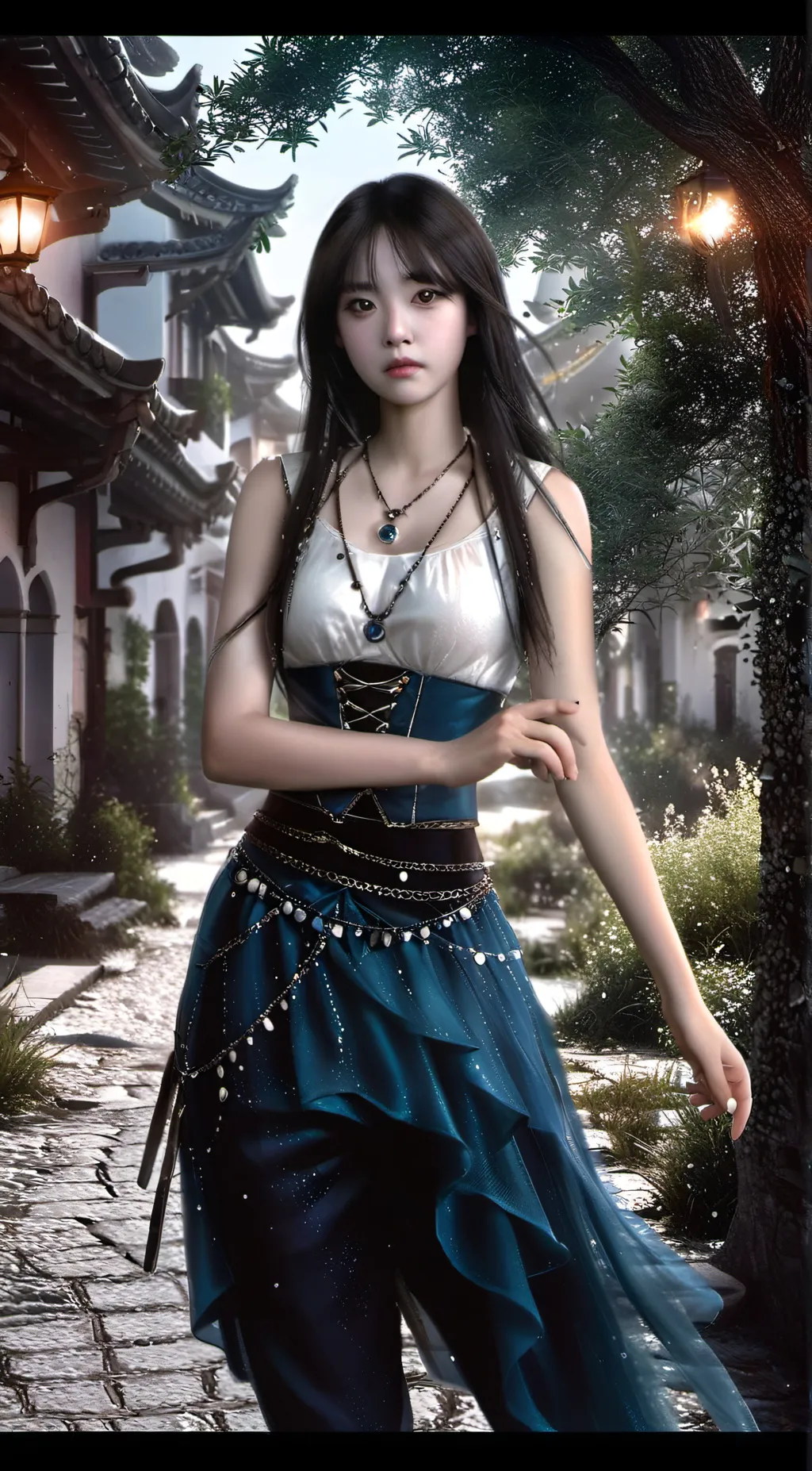 ai character: Yuna background