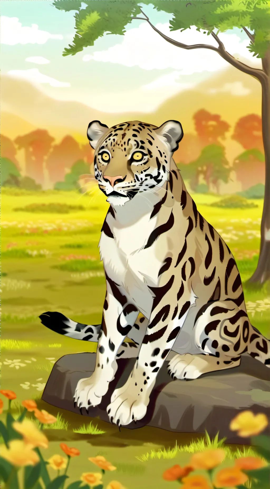 ai character: Badili background