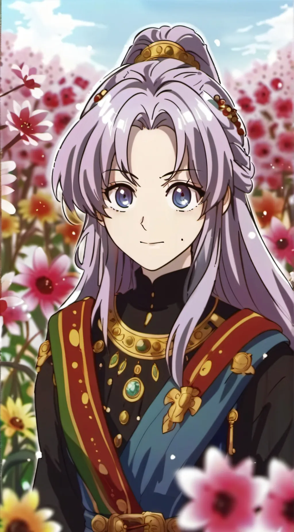 ai character: Osaka background