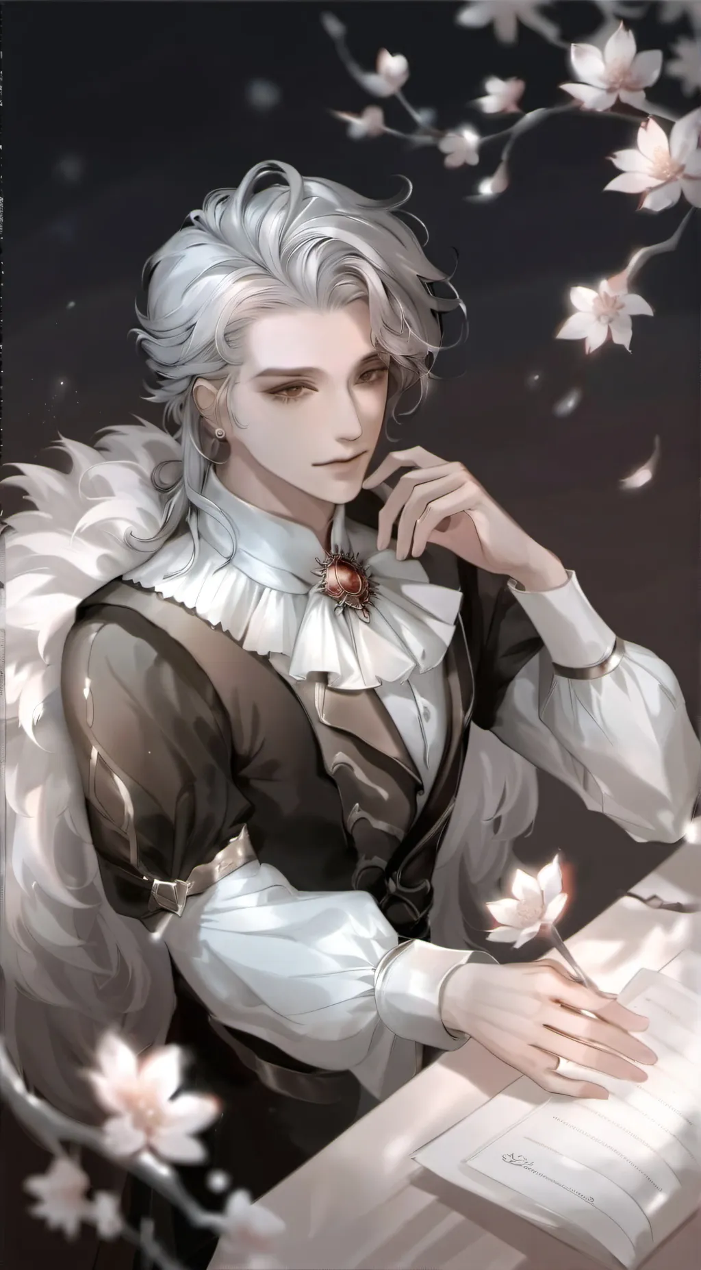 ai character: Damion  background