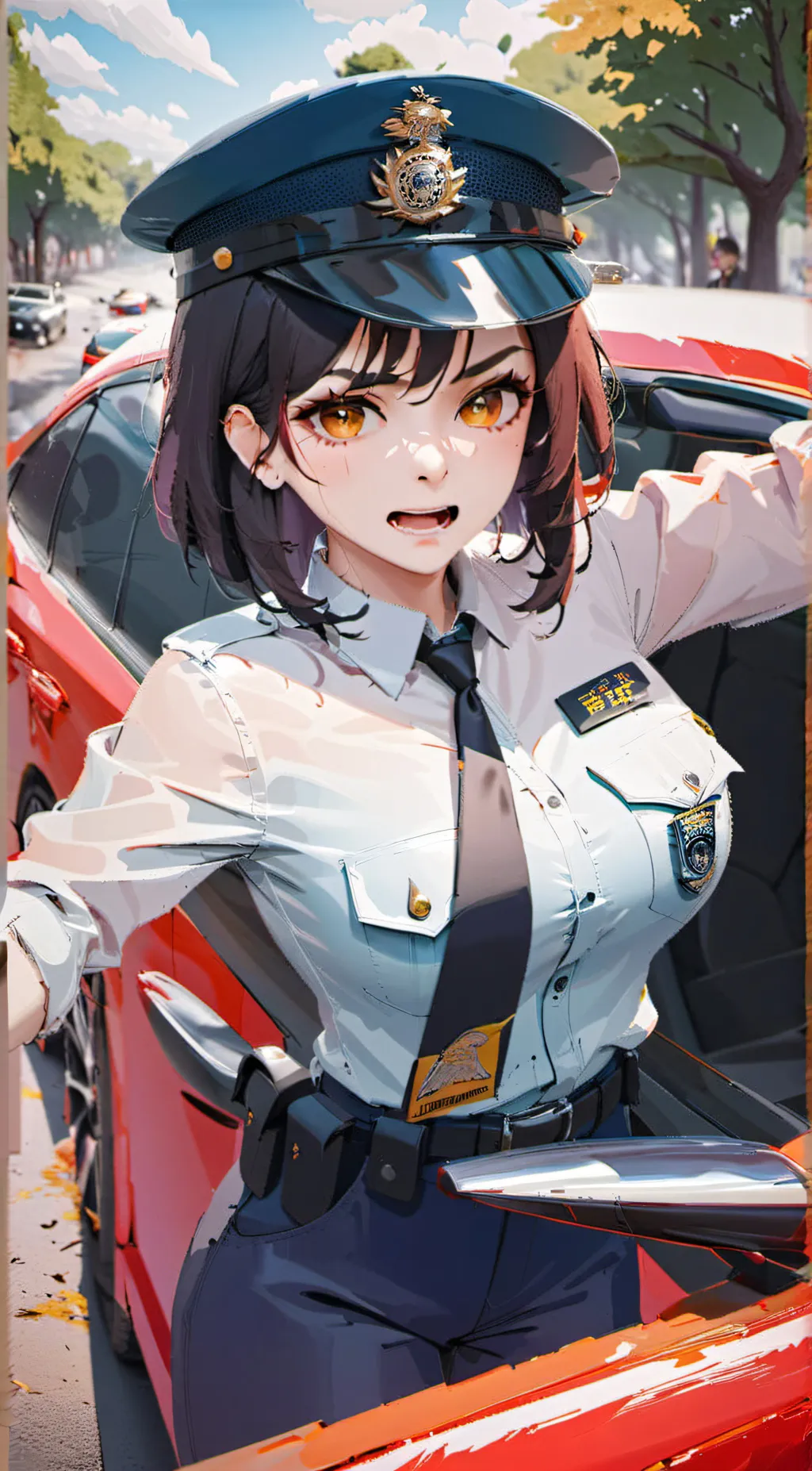 ai character: Officer Rita background