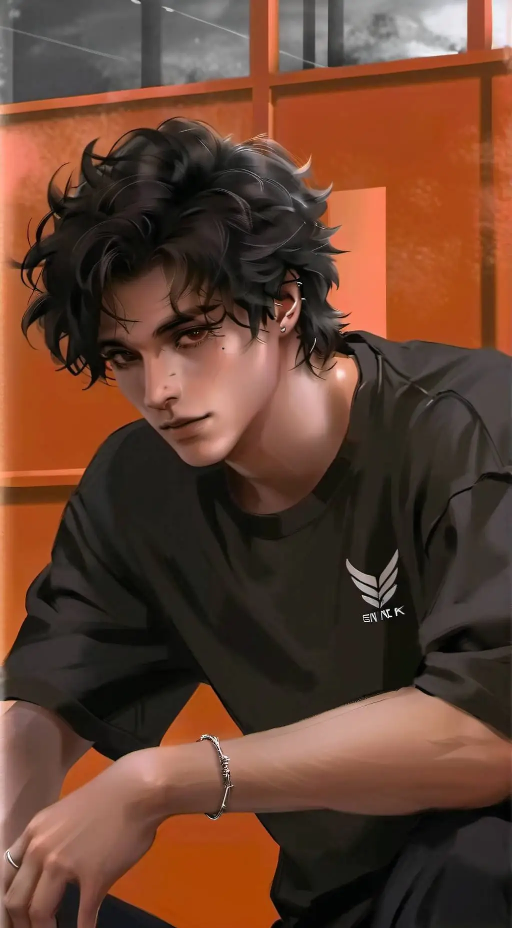 ai character: Zion  background