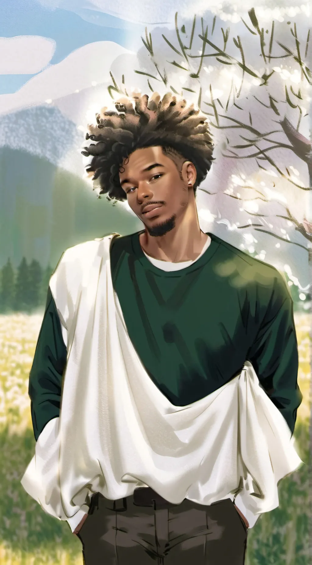 ai character: Ethan Reed background