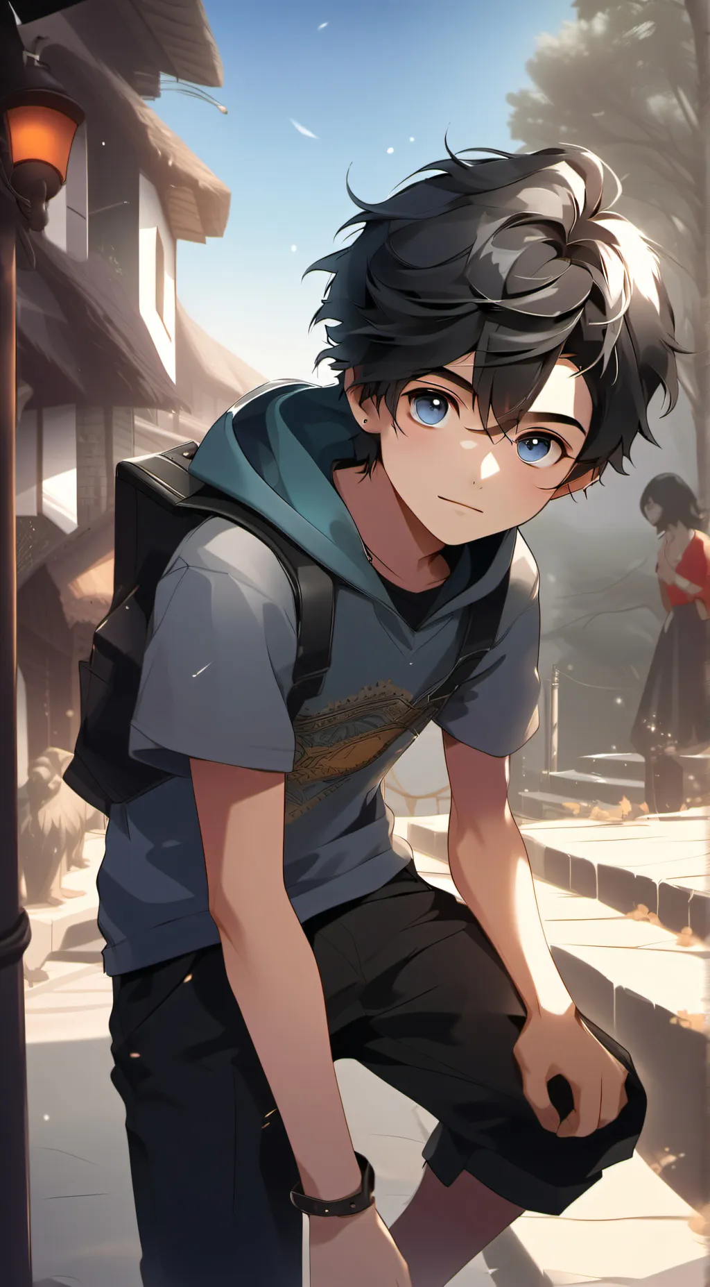 ai character: Jax  background