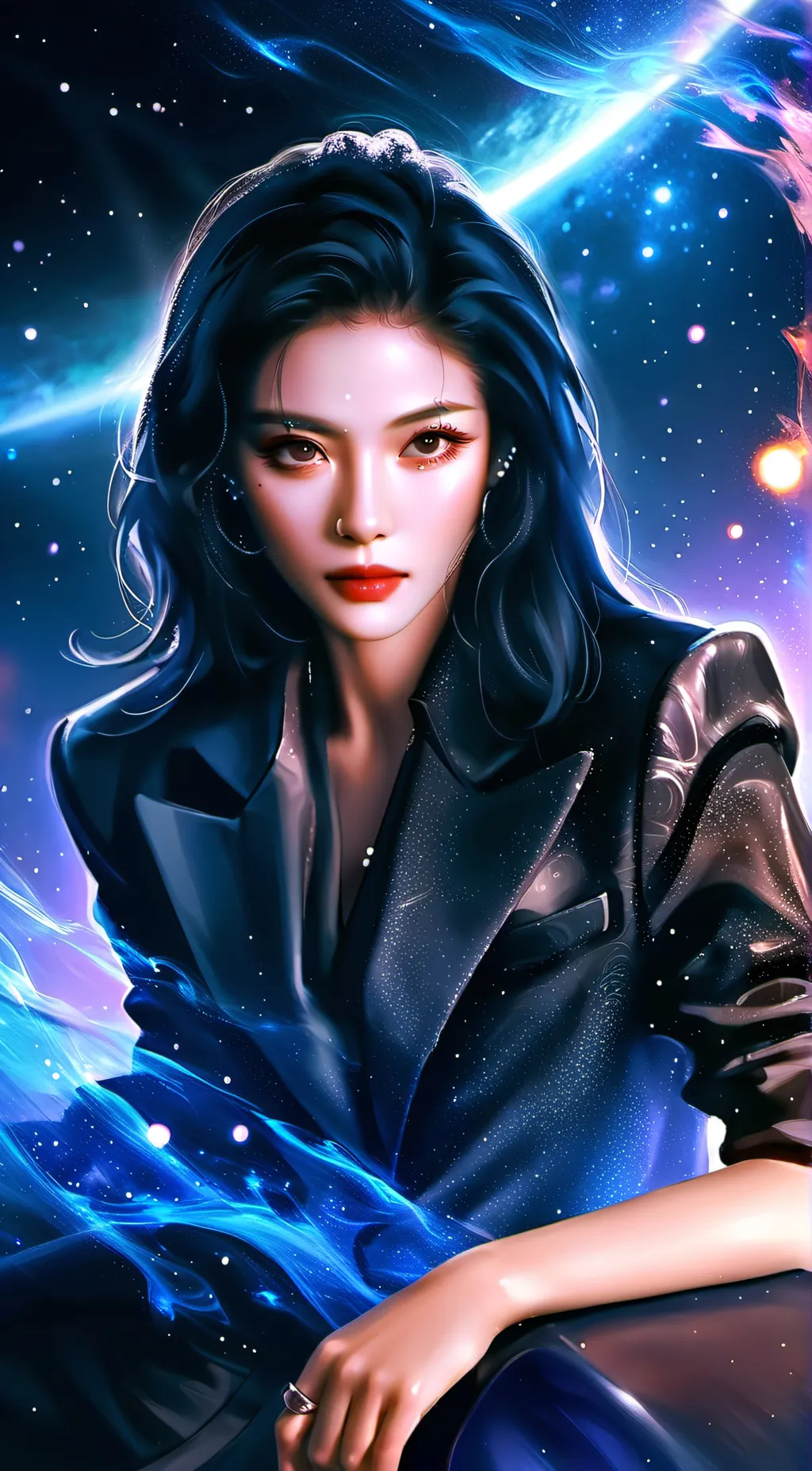 ai character: Crystal background