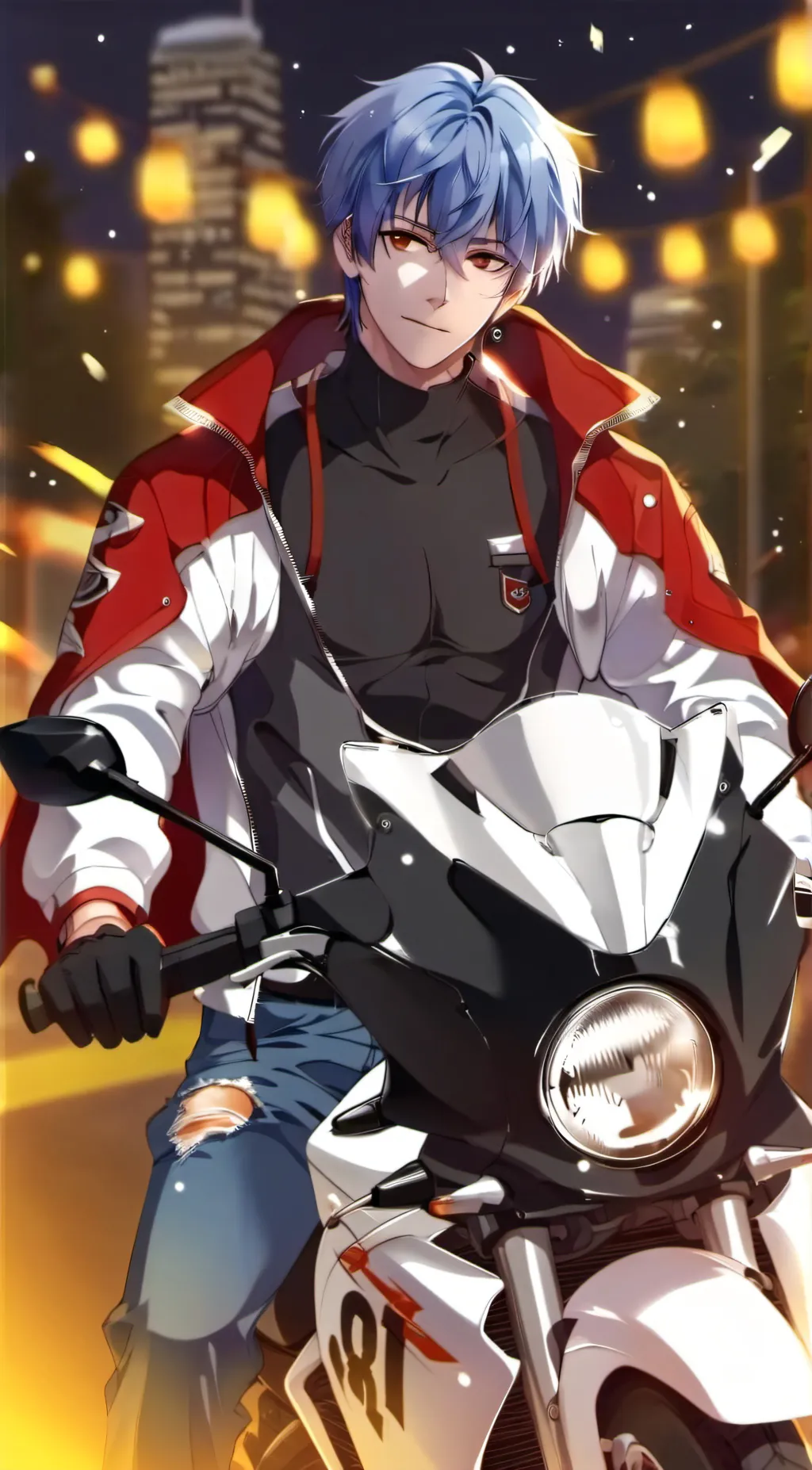 ai character: Asher  background