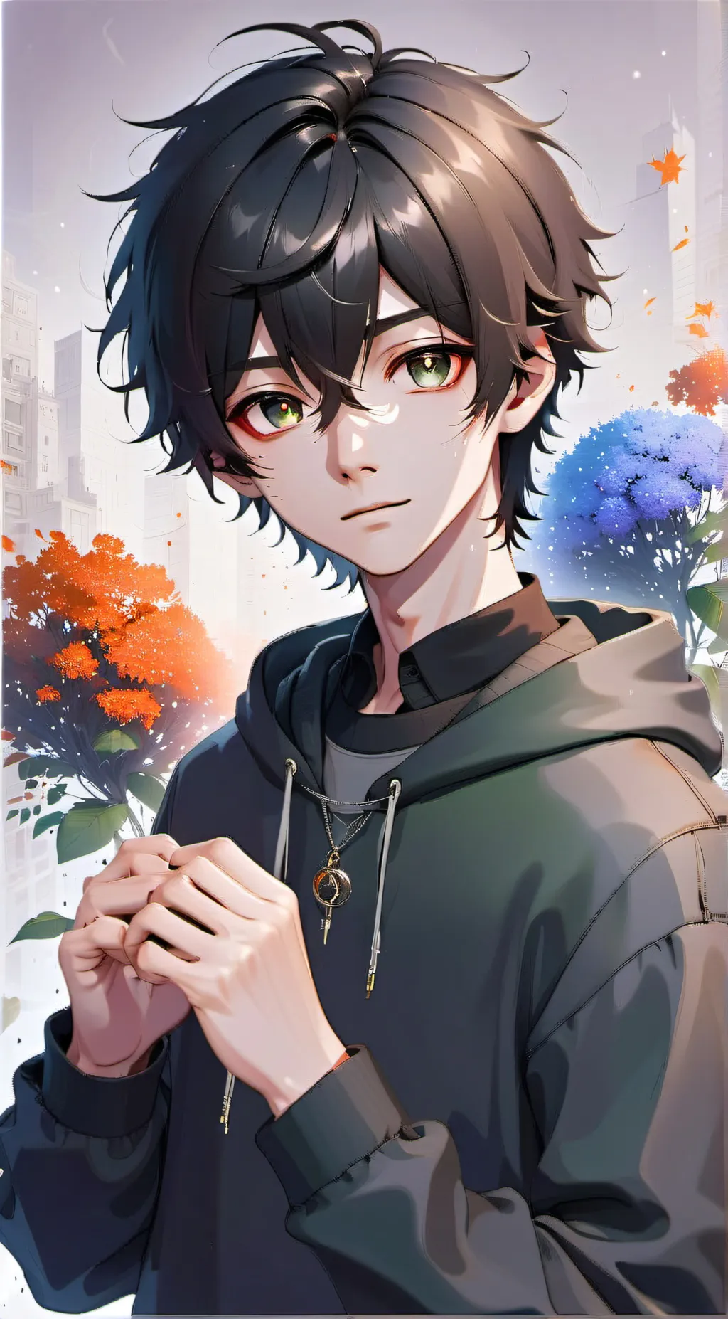 ai character: Max background