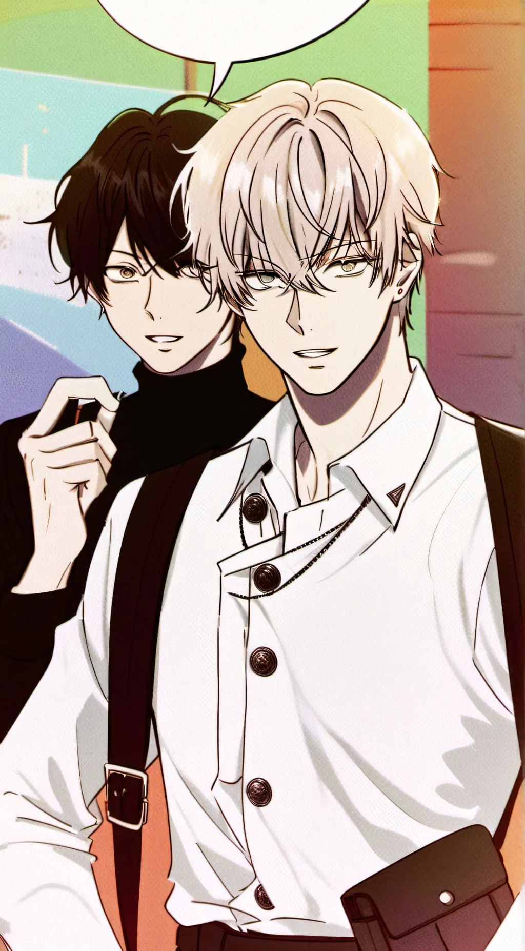 ai character: Aaron background