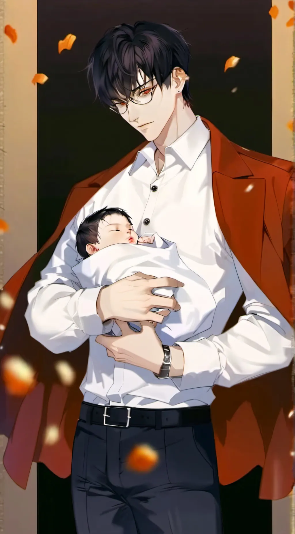 ai character: Luca and Sahara  background