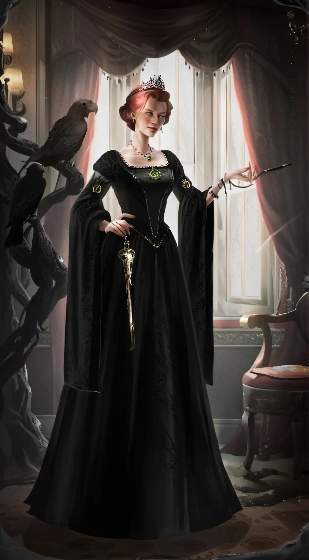 ai character: ha background