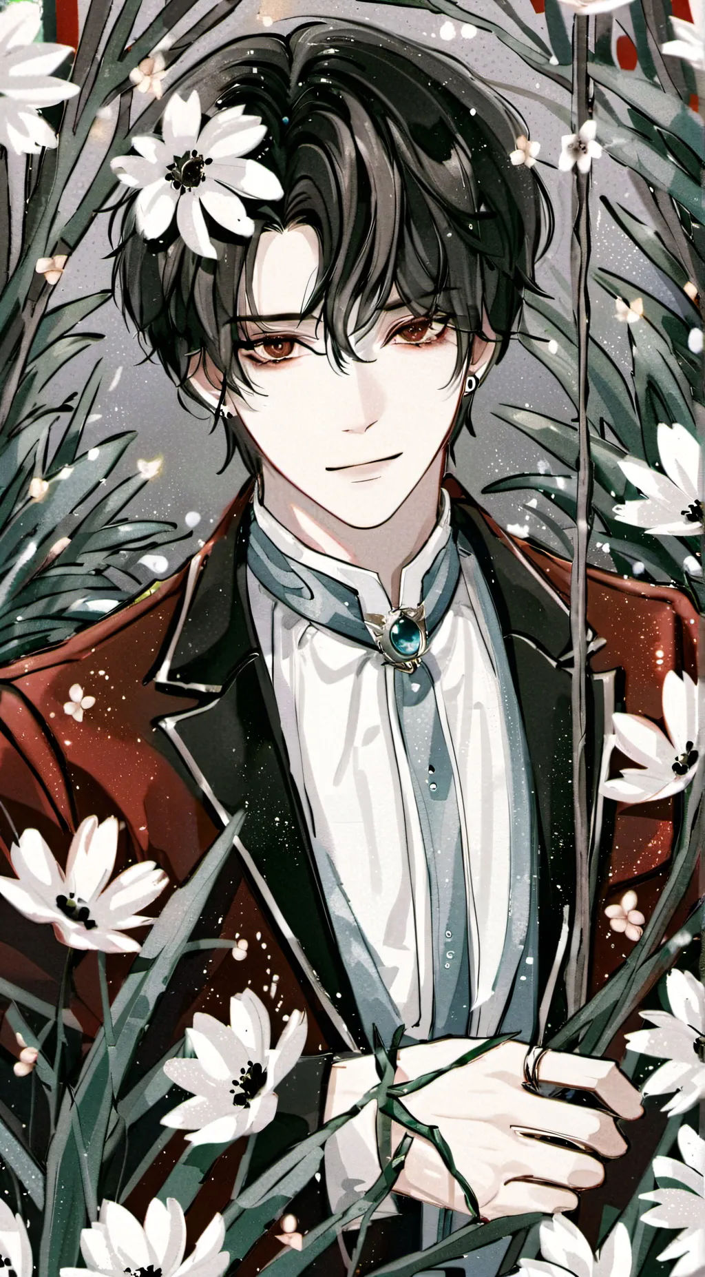 ai character: boss max background