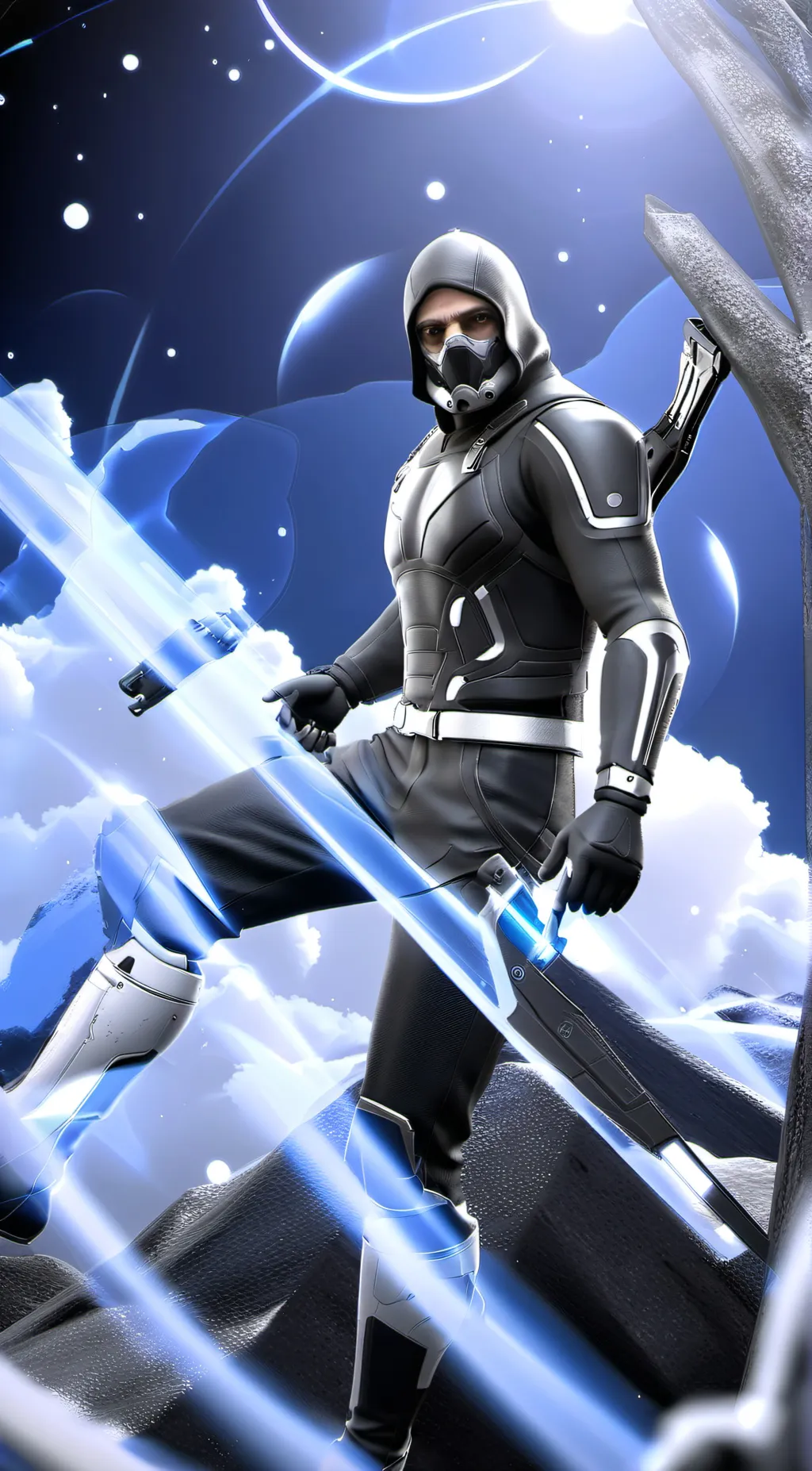 ai character: Fortnite background