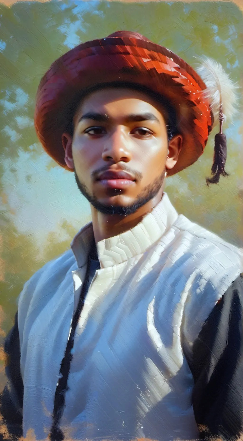 ai character: Tyrie  background