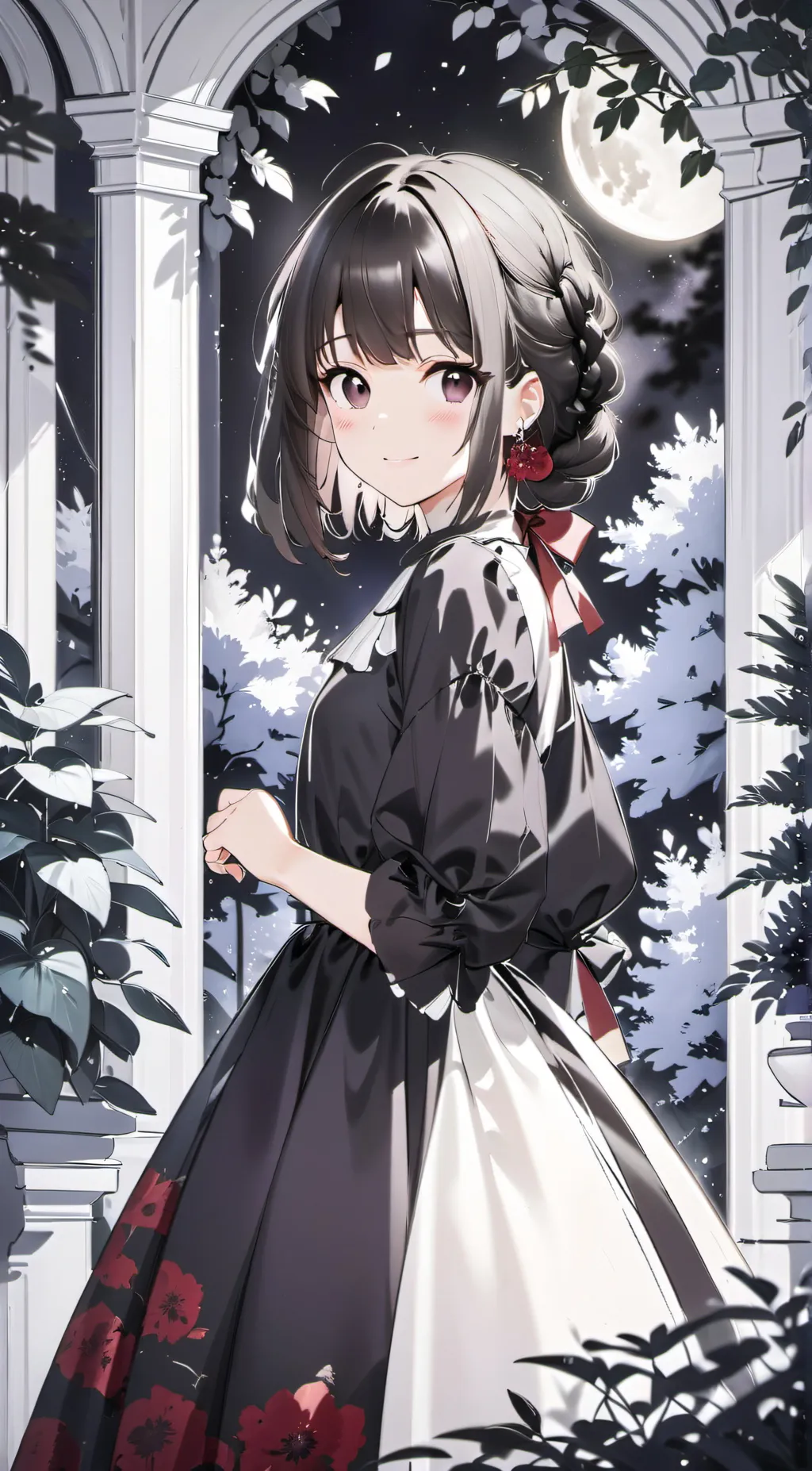 ai character: amy :) background