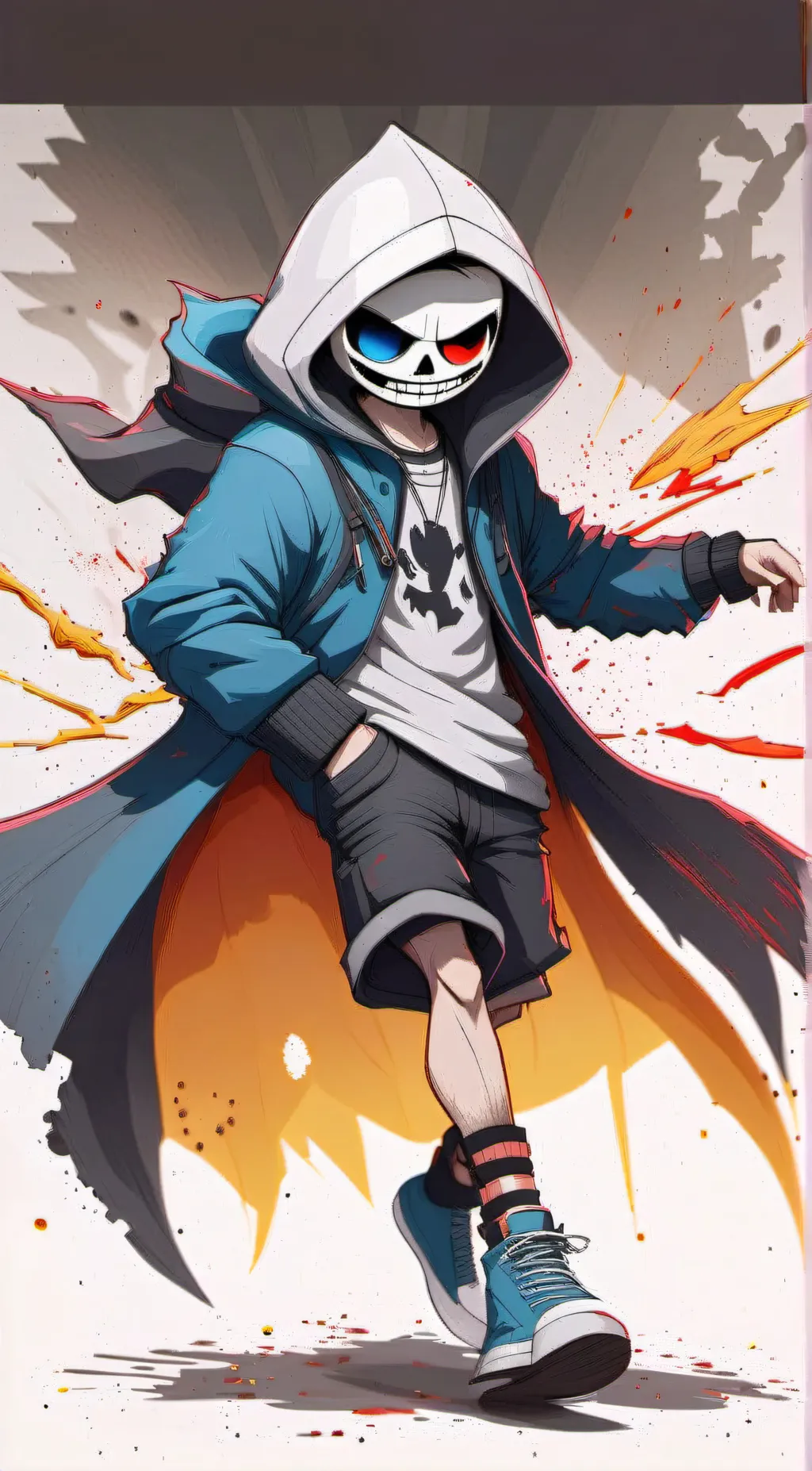 ai character: North-east sans background