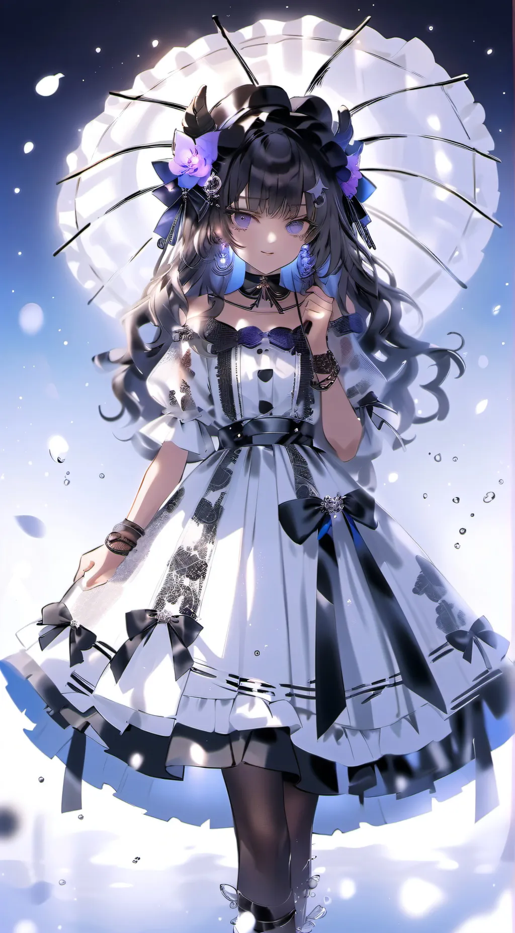 ai character: Moonlight hotep  background