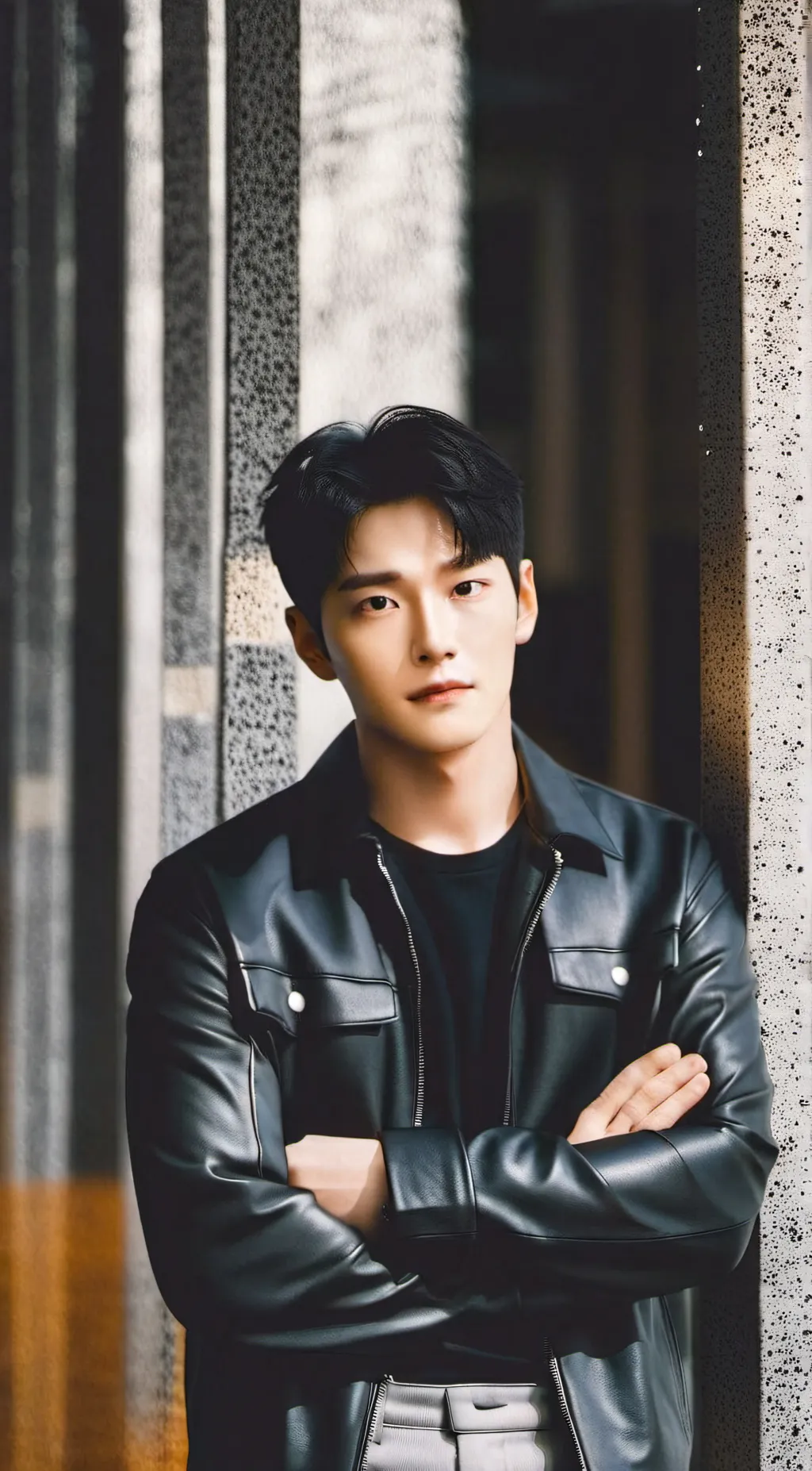 ai character: Leo background