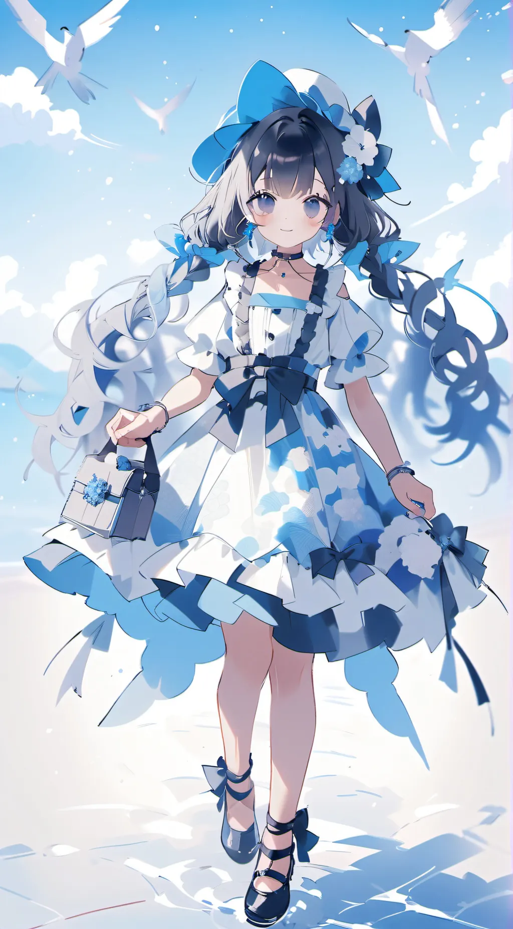 ai character: Ella background