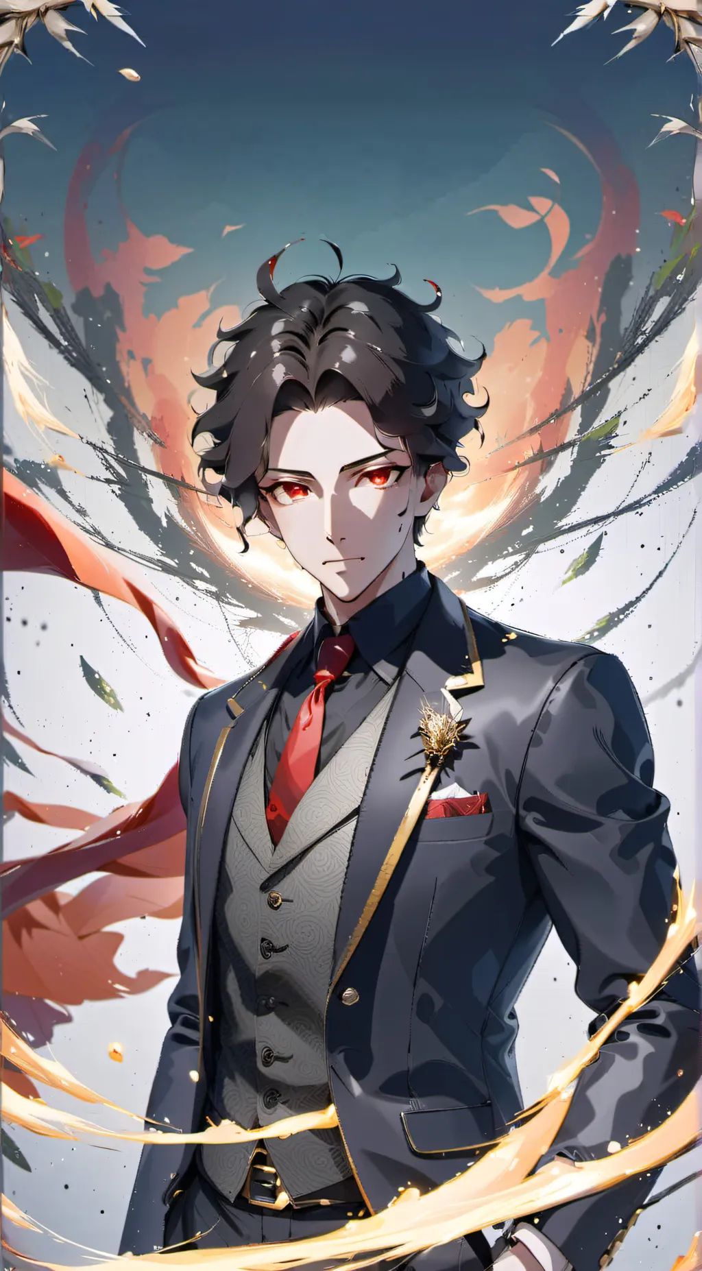 ai character: 3 UpperMoons background