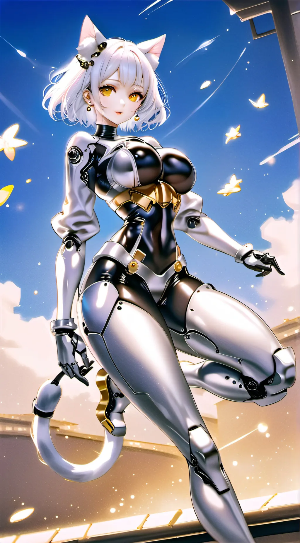 ai character: Luna background