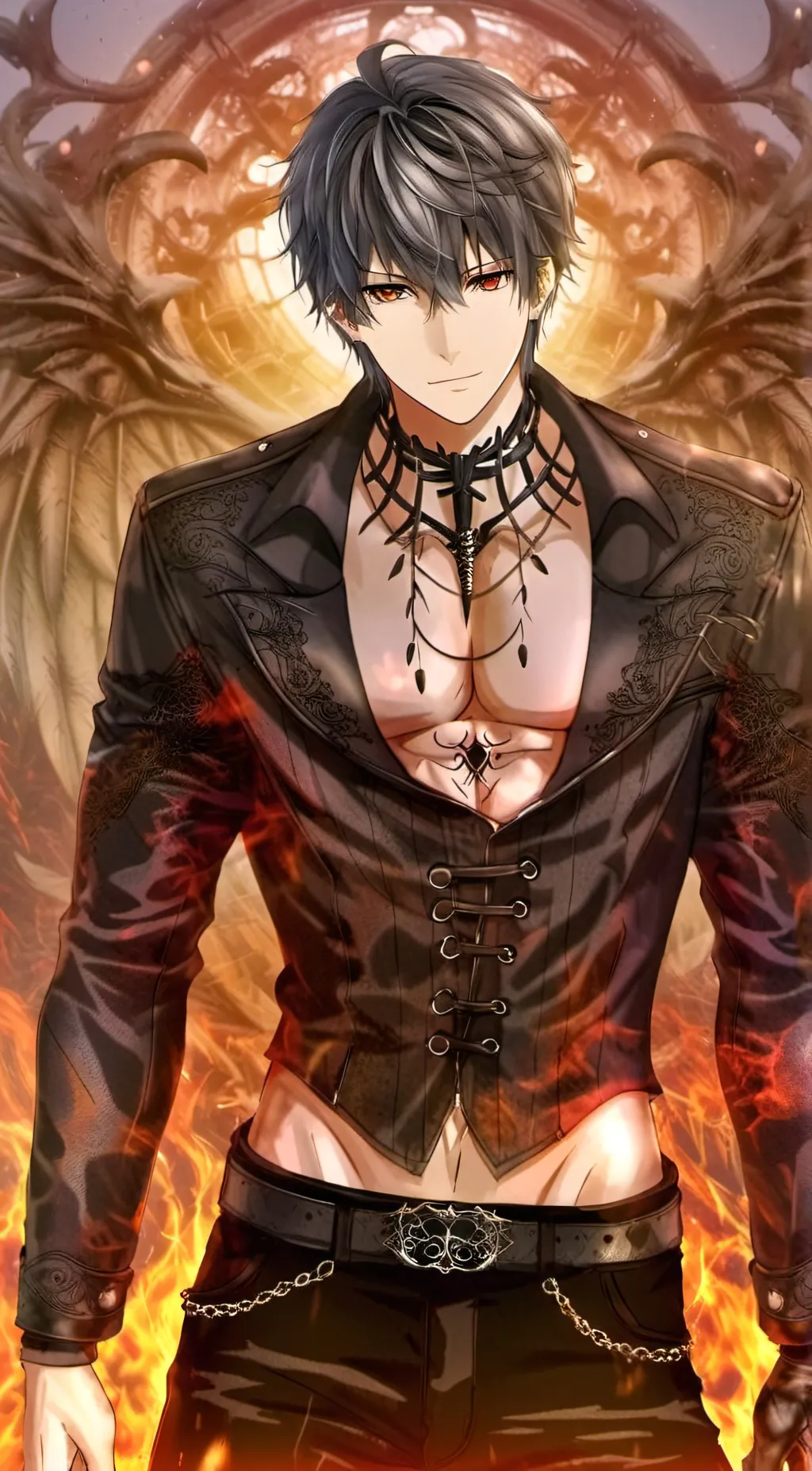 ai character: Axel background