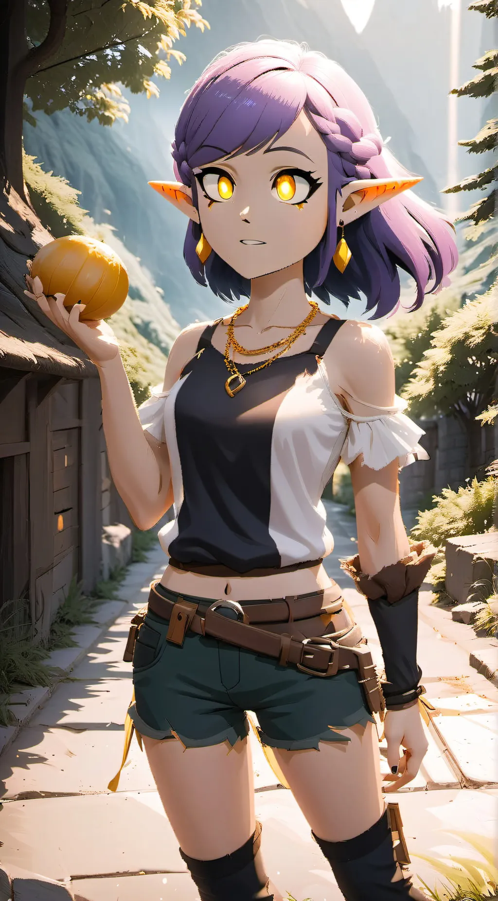 ai character: Lila background