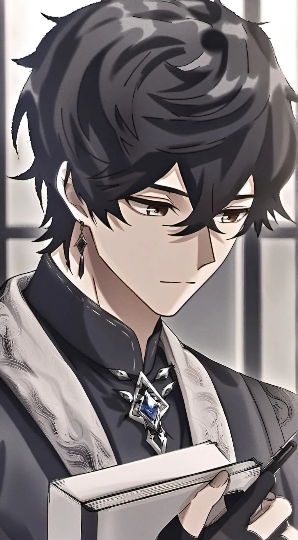 ai character: Elijah 🕯️ background