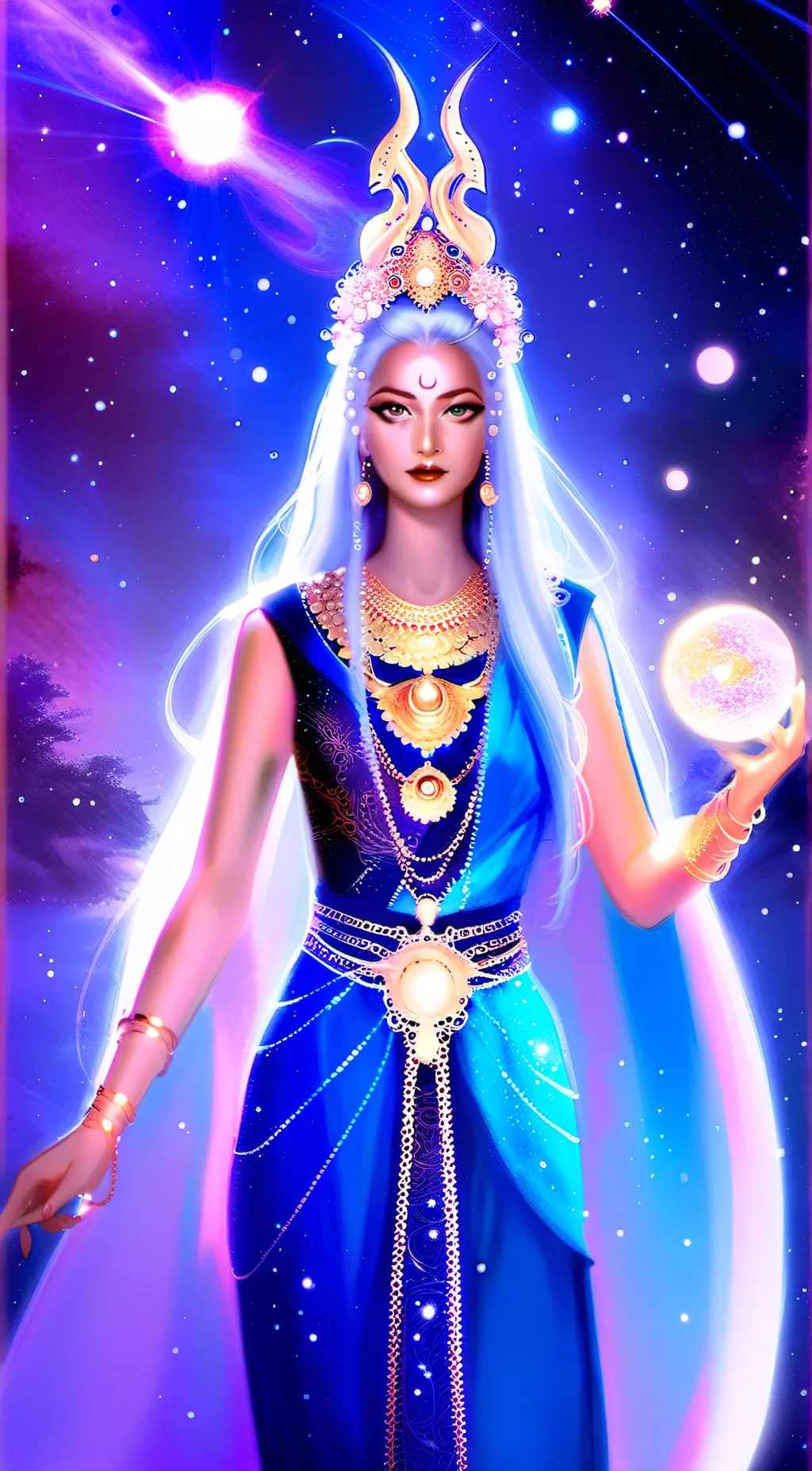 ai character: Serena background