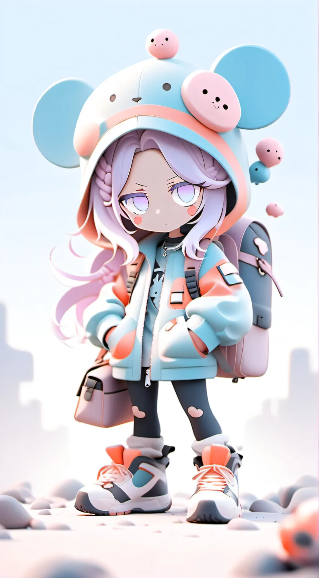 ai character: sofia background